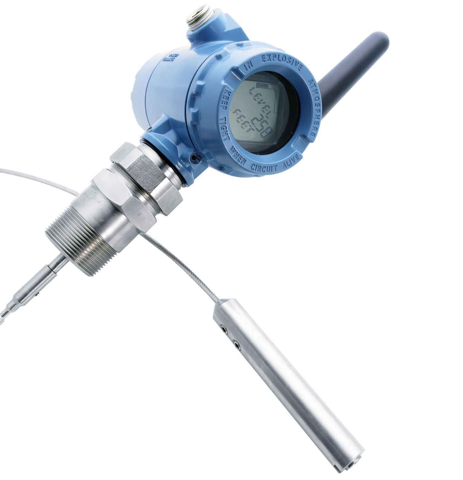 Emerson&rsquo;s Rosemount3308 Guided Wave Radar wireless level transmitter can be verified without opening thethief hatch.