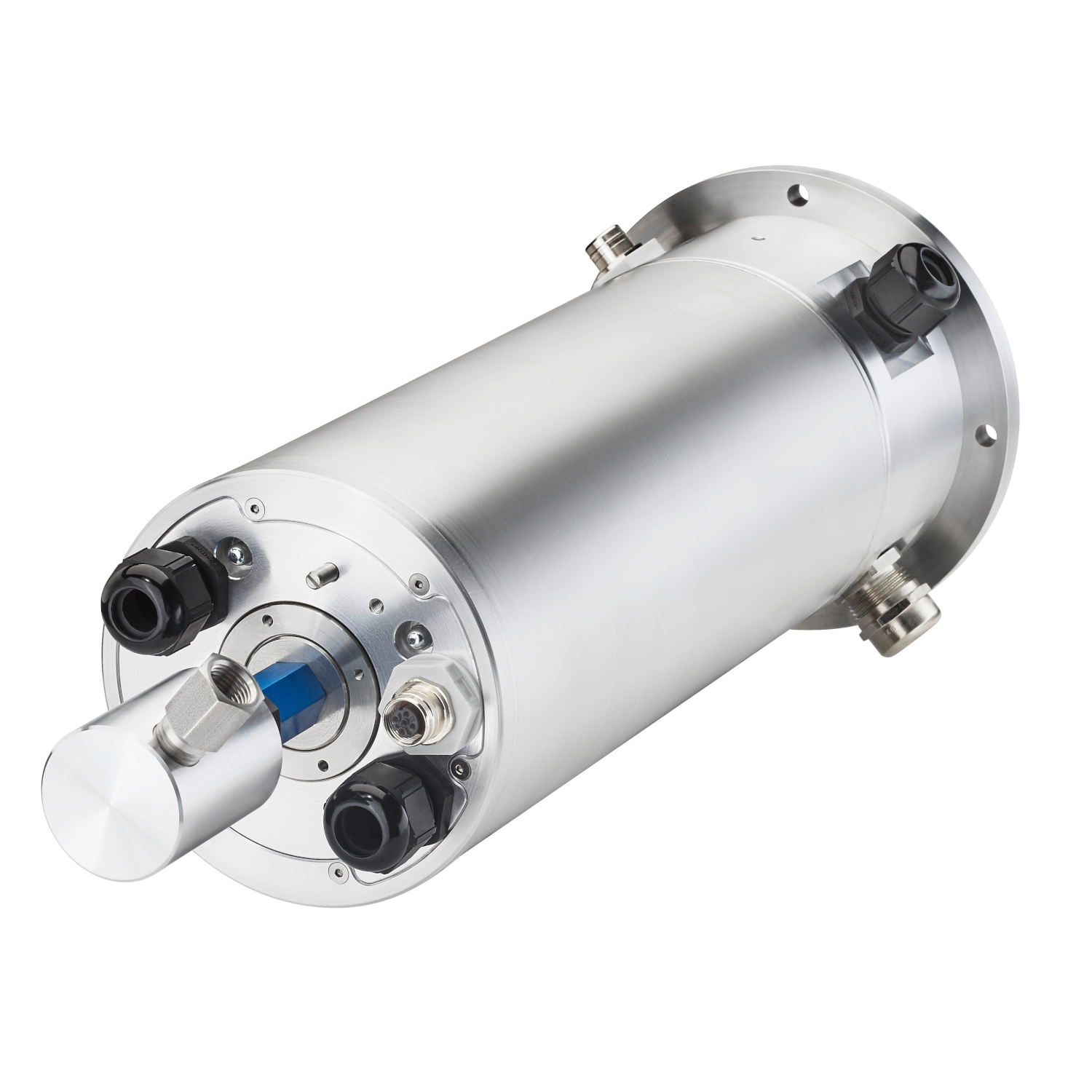 The SR120 contact and SR160 contactless slip rings from Kuebler aid in reliable Ethernet transmission.