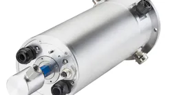 The SR120 contact and SR160 contactless slip rings from Kuebler aid in reliable Ethernet transmission. The SR120 contact and SR160 contactless slip rings from Kuebler aid in reliable Ethernet transmission.