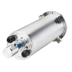 The SR120 contact and SR160 contactless slip rings from Kuebler aid in reliable Ethernet transmission. The SR120 contact and SR160 contactless slip rings from Kuebler aid in reliable Ethernet transmission.