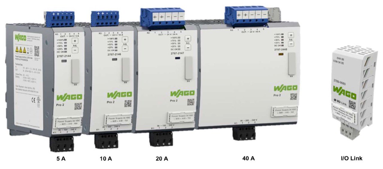 Wago Releases New Line of High-Efficiency Power Supplies