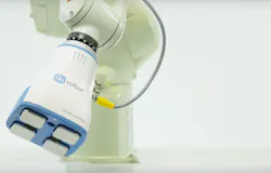 The Gecko Gripper uses a natural adhesive technology modeled after the fingers of a gecko. The Gecko Gripper uses a natural adhesive technology modeled after the fingers of a gecko.