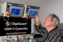The new GSM-V from AES provides a sophisticated yet easy-to-use operator interface for controlling and monitoring delivery of ul The new GSM-V from AES provides a sophisticated yet easy-to-use operator interface for controlling and monitoring delivery of ul