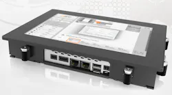 Controller and multi-touch HMI in one device