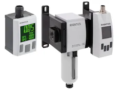 Emerson’s Aventics pressure and flow sensors help monitor performance and condition of pneumatic systems. Emerson’s Aventics pressure and flow sensors help monitor performance and condition of pneumatic systems.