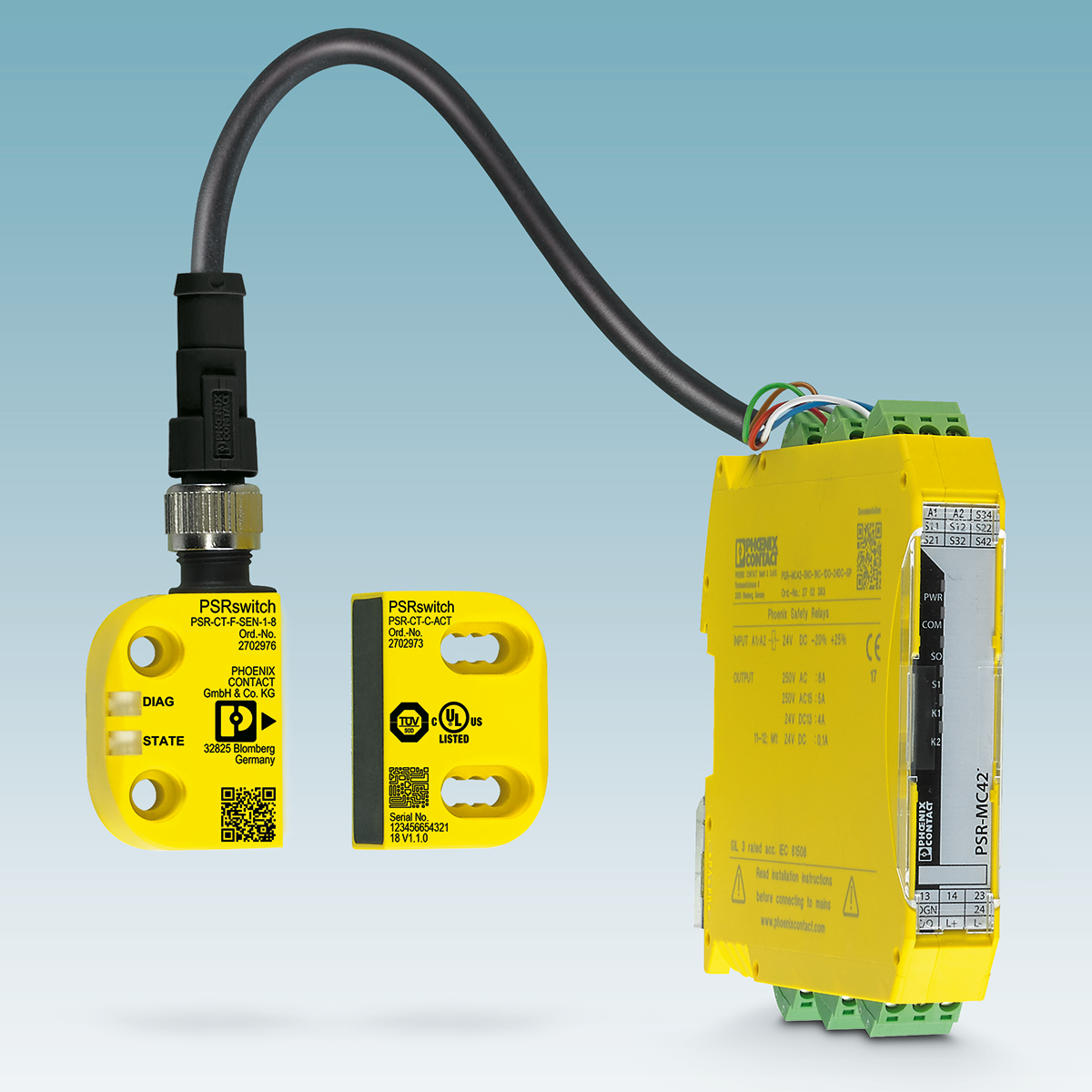 Safety Switch Works Without Contacts