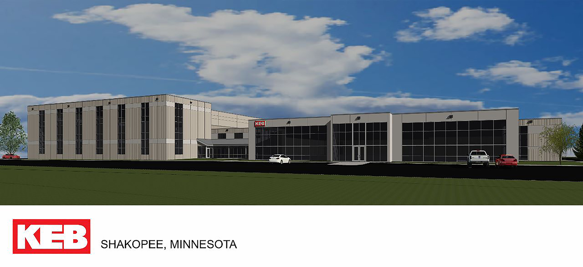 KEB America &ndash; Rendering Building Expansion
