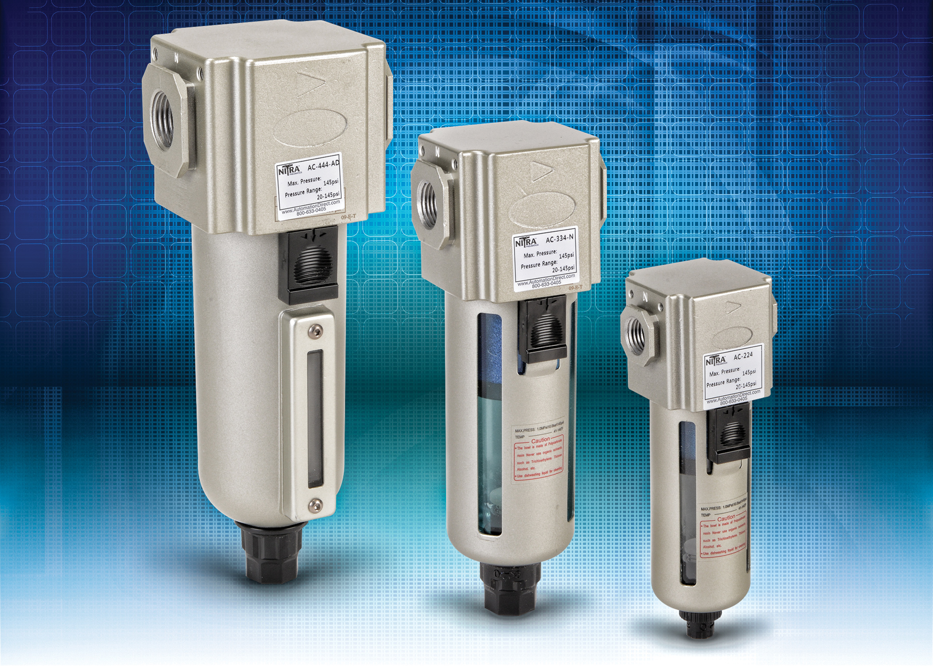 NITRA Pneumatic Coalescing Air Filters