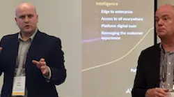 IDC’s Reid Paquin (left) and AVEVA’s Patrick Pando (right).