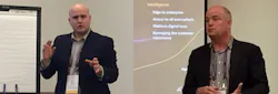 IDC’s Reid Paquin (left) and AVEVA’s Patrick Pando (right). IDC’s Reid Paquin (left) and AVEVA’s Patrick Pando (right).