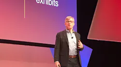 Blake Moret, CEO and chairman at Rockwell Automation, on the Perspectives stage during Rockwell Automation Fair. Blake Moret, CEO and chairman at Rockwell Automation, on the Perspectives stage during Rockwell Automation Fair.