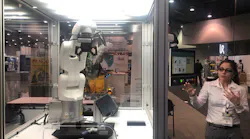 Siemens demonstrated “flexible grasping” using AI and neural network processing.