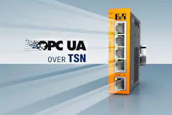 B&R's real-time Ethernet switch. Source: B&R Industrial Automation B&R's real-time Ethernet switch. Source: B&R Industrial Automation