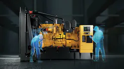 Cat Connect from Caterpillar can monitor gensets at sites around the world and display them all in a single dashboard view. Source: Caterpillar