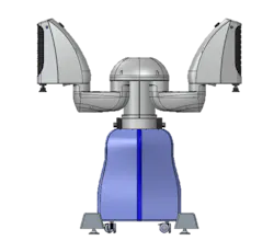 Concept drawing of SCARA duo-arm collaborative robot, which is to be released in 2021. Concept drawing of SCARA duo-arm collaborative robot, which is to be released in 2021.
