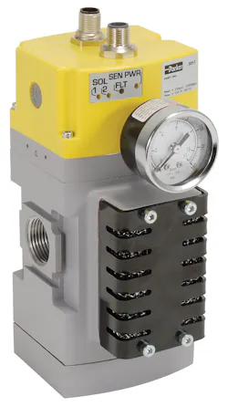 Parker’s P33 Safety Exhaust Valve is designed to safely remove trapped air from machinery bringing machinery to a safe state. Parker’s P33 Safety Exhaust Valve is designed to safely remove trapped air from machinery bringing machinery to a safe state.