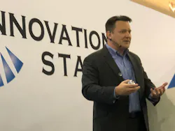 Tim Debus, president and CEO of the Reusable Packaging Association presenting at PACK EXPO East. Tim Debus, president and CEO of the Reusable Packaging Association presenting at PACK EXPO East.