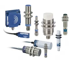 Inductive and capacitive sensors from Telemecanique Sensors Inductive and capacitive sensors from Telemecanique Sensors