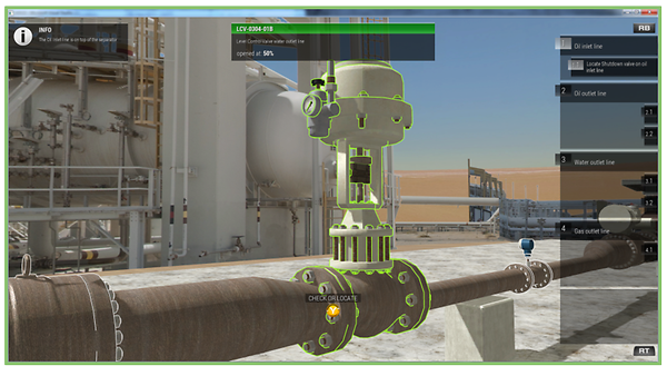 Mimic Field 3D provides a training experience comprised of a complete Digital Twin with a field immersive environment.