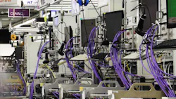 Interior shot of Ericsson smart manufacturing facility. Interior shot of Ericsson smart manufacturing facility.