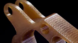 Production part created with the Stratasys F450 using Antero PEKK-based material to create parts with high strength and superior dimensional stability. Source: Stratasys.