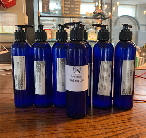 Three Crosses Hand Sanitizer