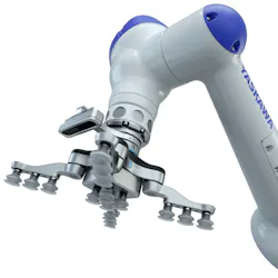 OnRobot's Eyes installed on a Yaskawa robot. OnRobot's Eyes installed on a Yaskawa robot.
