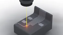 Laser Direct Structuring (LDS)—The structure of the conductor path is applied using the LDS process. LDS enables electronic assemblies to be made in flexible geometric shapes. Smart phones, hearing aids, and smart watches are becoming smaller and more powerful thanks to this process.