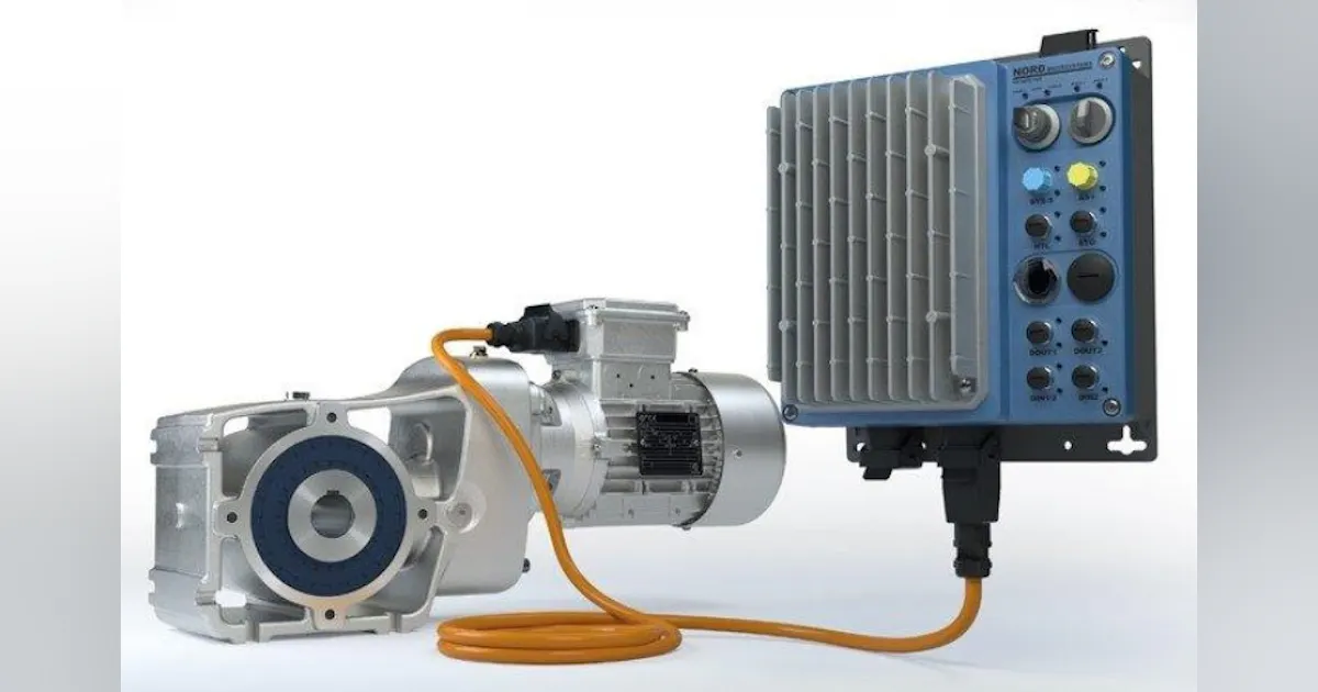 Modular Drive Unit Modular Drive System with High Efficiency Motor | Automation World