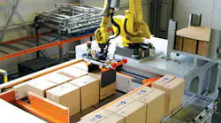 The Alvey890i palletizing system from Honeywell Intelligrated analyzes real time and historic data to detect any condition that could impact performance.