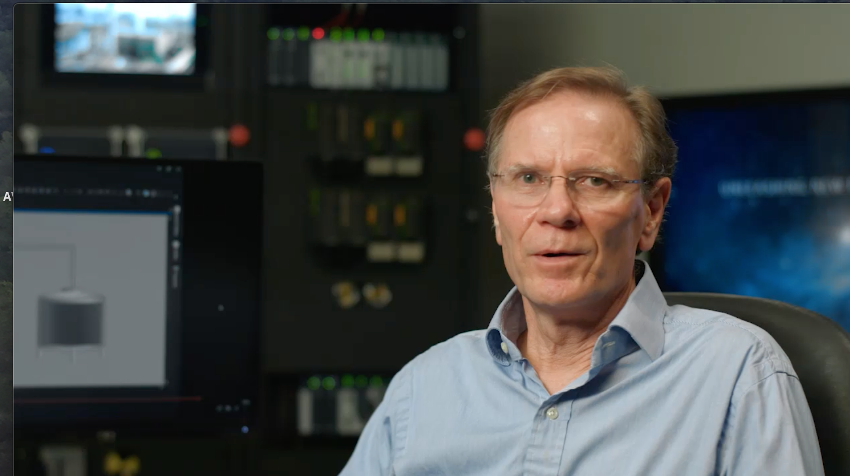 Rich Carpenter, general manager, product management of machine automation solutions at Emerson Automation Solutions, demonstrates the capabilities the Movicon.NExT software adds to the forthcoming PACEdge IIoT.