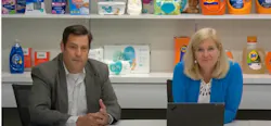 P&G’s Tim Rogers, chief architect for manufacturing services, and Beth Scheid, associate director of information technology, global business services, discuss a move to GE Digital’s Manufacturing Data Cloud. P&G’s Tim Rogers, chief architect for manufacturing services, and Beth Scheid, associate director of information technology, global business services, discuss a move to GE Digital’s Manufacturing Data Cloud.