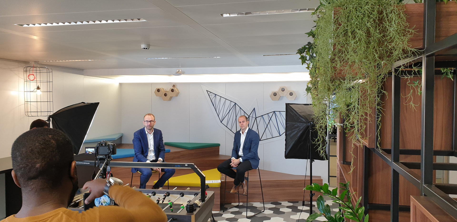 Left: Jean-Christophe Epaillard, Information Security & Technology Manager at Ewon Right: Tim Beyens, Offensive Security & Software Security Services at NVISO