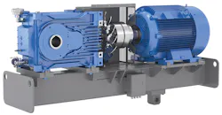 The right-angled version of NORD’s MAXXDRIVE industrial gear unit is manufactured according to the proven UNICASETM principle and is available in all sizes. The right-angled version of NORD’s MAXXDRIVE industrial gear unit is manufactured according to the proven UNICASETM principle and is available in all sizes.