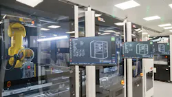 Bright Machines’ Microfactory uses computer vision, machine learning, cloud computing, and robotics to get products to market faster. Bright Machines’ Microfactory uses computer vision, machine learning, cloud computing, and robotics to get products to market faster.