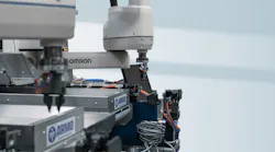 Flexible feeding system using vision, motion, and robotics technologies developed by Armo Tool in conjunction with Omron Automation and Taylor Fluid Systems. Flexible feeding system using vision, motion, and robotics technologies developed by Armo Tool in conjunction with Omron Automation and Taylor Fluid Systems.