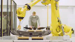 Operator load station application using FreeMove and Fanuc robot. Operator load station application using FreeMove and Fanuc robot.