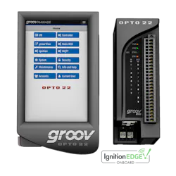 Opto 22's groov RIO with Ignition Edge Onboard. Opto 22's groov RIO with Ignition Edge Onboard.