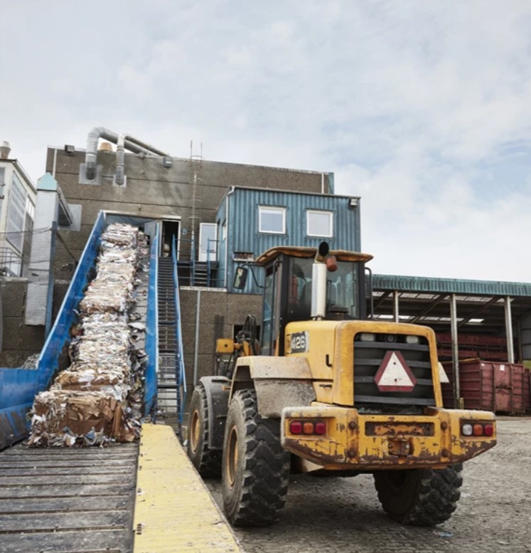 Skjern Paper started production in 1967 with the idea of manufacturing paper exclusively from old newspaper.