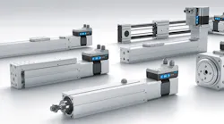 Festo’s SMS combines pneumatics with electric automation for use in positioning, indexing, clamping, feeding, and cut-to-length tasks.