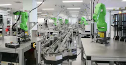 Automated operations at Ginkgo Bioworks. Automated operations at Ginkgo Bioworks.