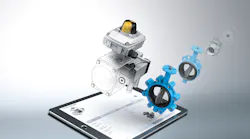 Quick and easy online configuration for quarter turn actuators – the KDFP. Festo also offers the KVZA for configurating butterfly valves and the KVZB for ball valves.