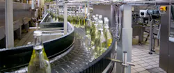 Bottling line at Spitz factory in Upper Austria. Bottling line at Spitz factory in Upper Austria.