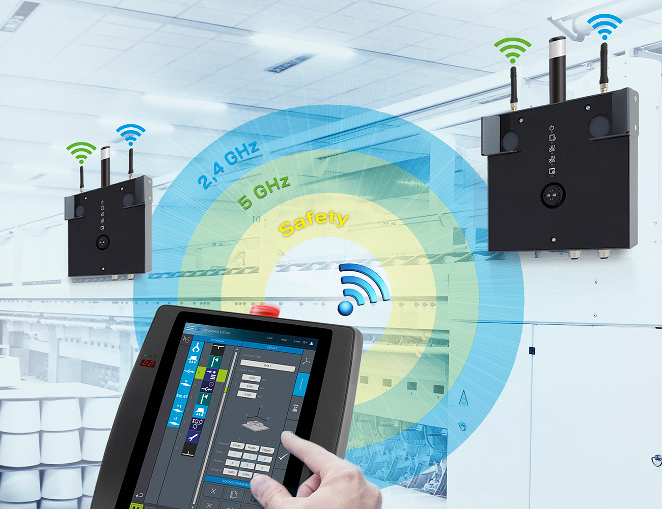 Wireless Roaming Feature (c)sigmatek