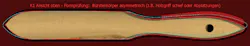 Illustration of shape testing: Are the outer dimensions of the brush body within the tolerance? Is the brush body asymmetrical or deformed? Do the holes have the correct diameter and position? Illustration of shape testing: Are the outer dimensions of the brush body within the tolerance? Is the brush body asymmetrical or deformed? Do the holes have the correct diameter and position?