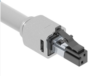 Panduit&rsquo;s SP1 Single Pair Ethernet shielded plug connector provides simple field termination to 18 AWG 1-pair shielded copper cable compliant with ANSI/TIA-568.5 (draft) SP1 and IEC 61156-13 and -14 (draft) standards.