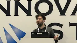 Adam Gluck, CEO & Founder of Copia Automation, speaking at PACK EXPO East. Adam Gluck, CEO & Founder of Copia Automation, speaking at PACK EXPO East.