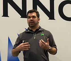 Jordan Howard, director of sales at Conversight.ai, presenting at PACK EXPO East 2022. Jordan Howard, director of sales at Conversight.ai, presenting at PACK EXPO East 2022.