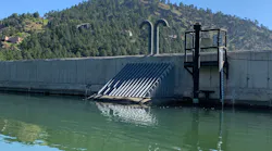 The Pinebrook Water District reservoir lies in the hills northwest of Boulder, Colo. The Pinebrook Water District reservoir lies in the hills northwest of Boulder, Colo.