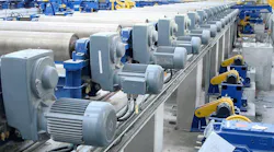 NORD’s CLINCHER gear units deliver an optimized solution for hot rolling applications.